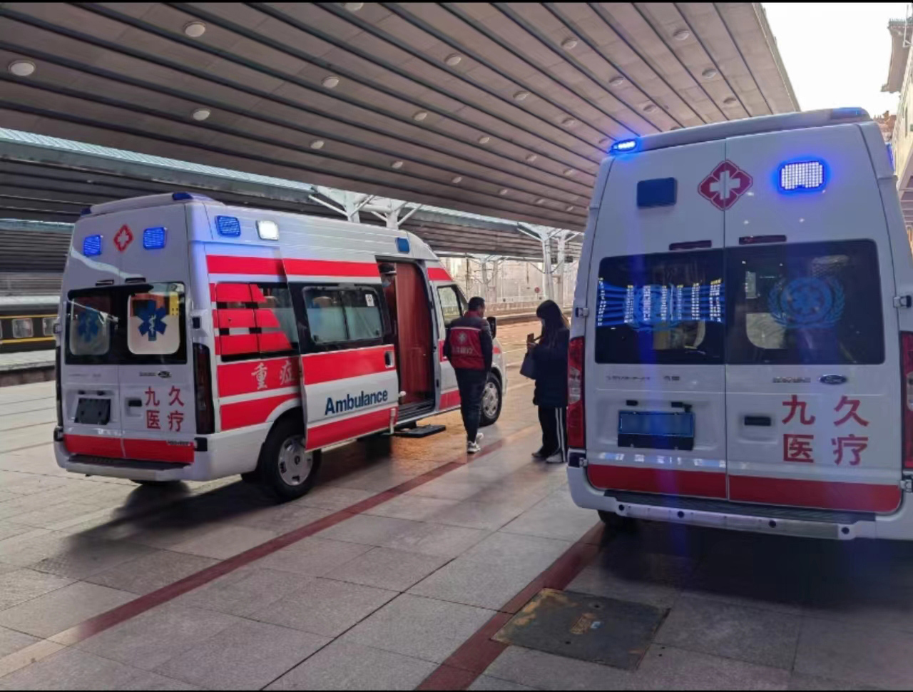 义马市救护车长途转运